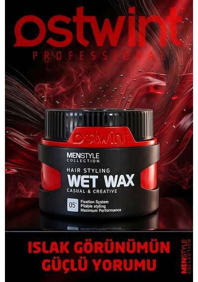 Ostwint Wet Wax No:5 Kırmızı 150 ML