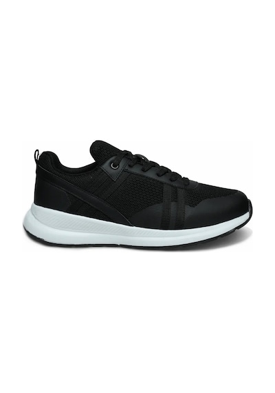 Volis Mm-26106 Triko Siyah-beyaz Memory Foam Taban Günlük Erkek Spor Ayakkabı Siyah