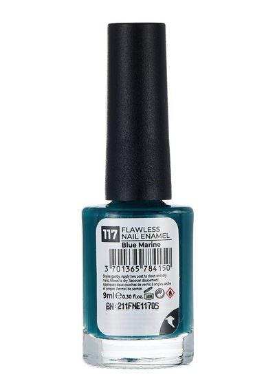 Cosmetics Nail Flawless Oje 117 Blue Marine, Mavi