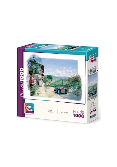 My Ride Ve Limana Karşı İkili Set - 1000 + 500 Parça İkili Puzzle Seti