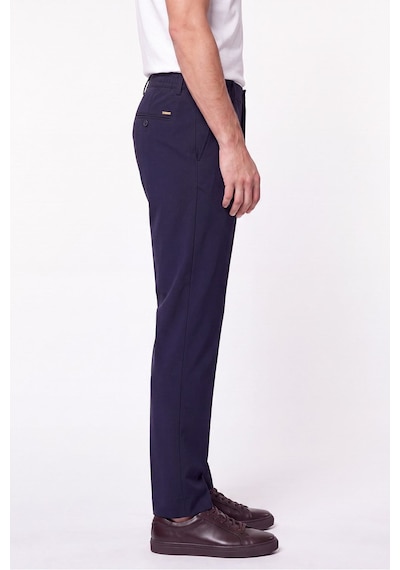Comfort Fit Esnek Pamuklu Yan Cep Lacivert Jogger Pantıolon P 1220
