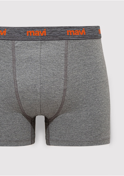 Mavi - Gri Basic Boxer 0911180-23854 Gri