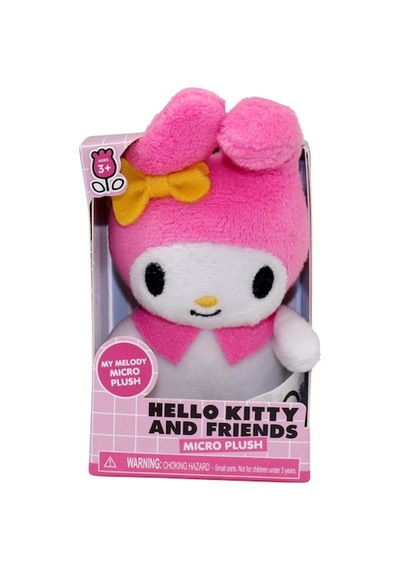 Hello Kitty Mini Peluş My Melody 7.5 Cm Çok Renkli