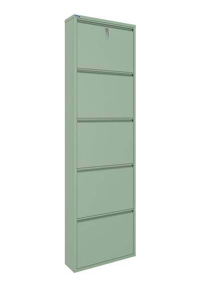 Ceha Kilitli 5'li Metal Ayakkabılık - Nane Yeşili/Mint K.AYK-5/M6690/KL Ceha Kilitli 5'li Metal Ayakkabılık - Nane Yeşili/Mint K.AYK-5/M6690/KL