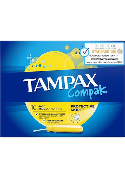 Tampax Compak Regular Tampon 16'lı