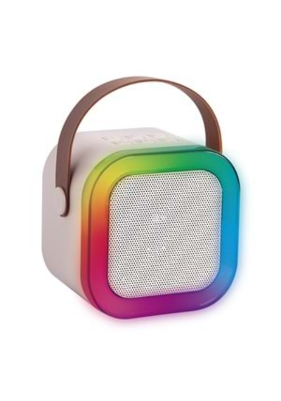 Mikado Md-27bt Naos Krem Usb+tf+bluetooth Destekli Wireless Karaoke Mikrofonlu 5w 800mah Taşınabilir Speaker
