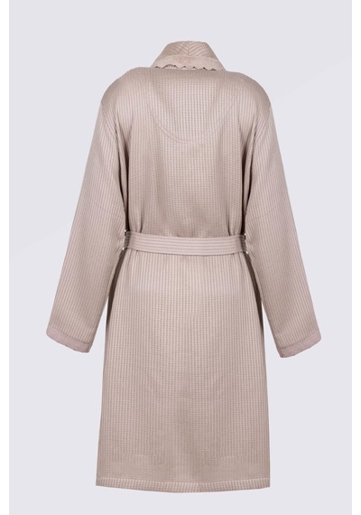 Ecocotton Tek Bornoz Alessa Pudra Xl Pudra