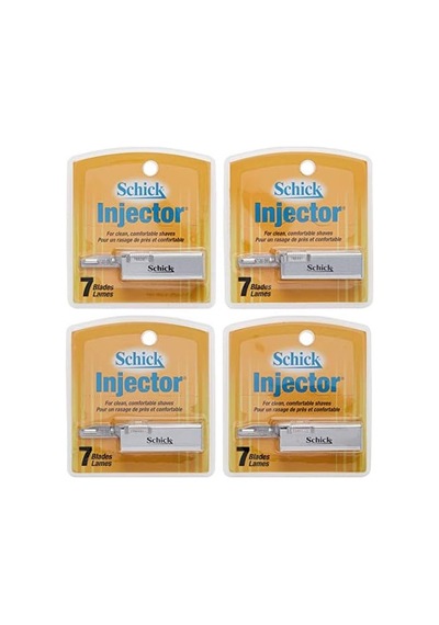 Schick Enjektör Bıçakları, 7 Adet Kutu 4'lü Paket