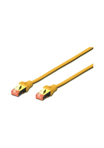 Digitus Dk-1644-005/y 0,50 Mt Cat6 Awg27/7 S/ftp Halogen Sarı Patch Cord Kablo