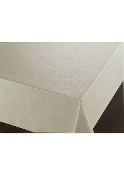 Pvc Astarlı Muşamba Masa Örtüsü 114-Beyaz