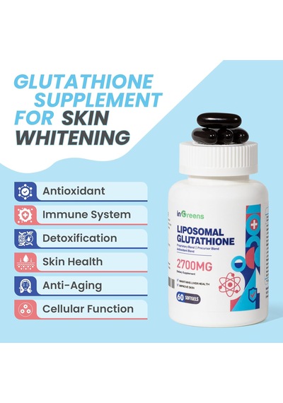 İngreens Liposomal Glutathione Phosphatidylcholine Glycine Resveratrol 2700 Mg 60 Softgels Aromasız