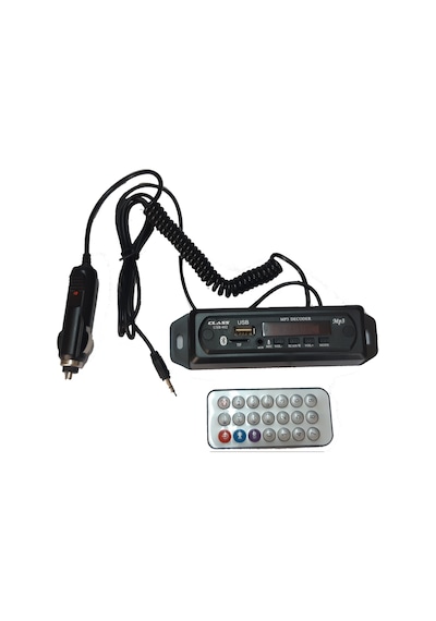 Oto Teyp Dönüştürücü Bluetooth Aux - Sd Kart - Usb - Çevirici N11.375