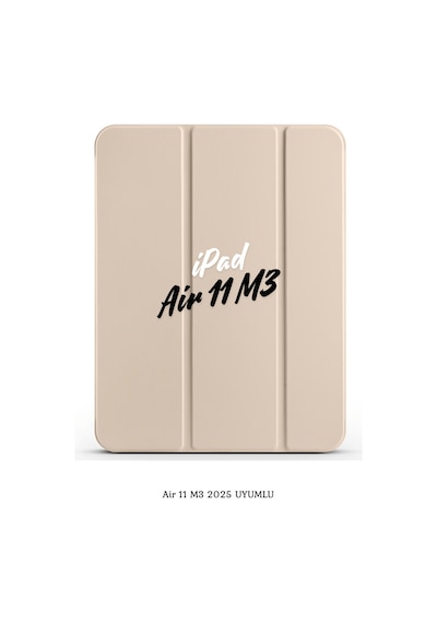 Apple Uyumlu iPad Air 11 2025 M3 Çip Katlanabilir Standlı Smart Cover Fuchsia Tablet Kılıfı Kapaklı Kılıf