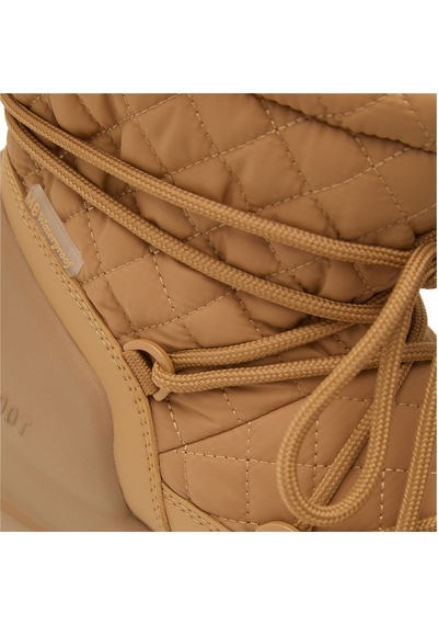 L003 Sand Bot Kadın 80d2500020 Moon Boot Mezzaluna Quilted Mid Wp L003 Sand