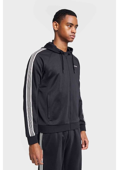 Lescon Erkek Basketbol Fermuarlı Kapüşonlu Sweatshirt 26b-1052 siyah