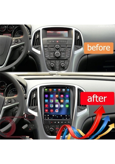 Opel Astra J Tesla 2010-2014 Uyumlu Multi Medya Navi Gasyon Usb Kamera Carplayer