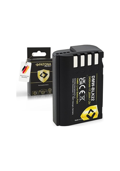 Panasonic Dmw-blk22 Blk22e Battery 2600mah İçin Yedek Batarya Belirtilmemibelirtilmemişş