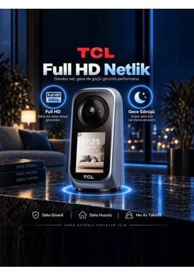 Tcl C3v-u 360 Full Hd Ekranlı Akıllı Güvenlik Kamerası Distribütör