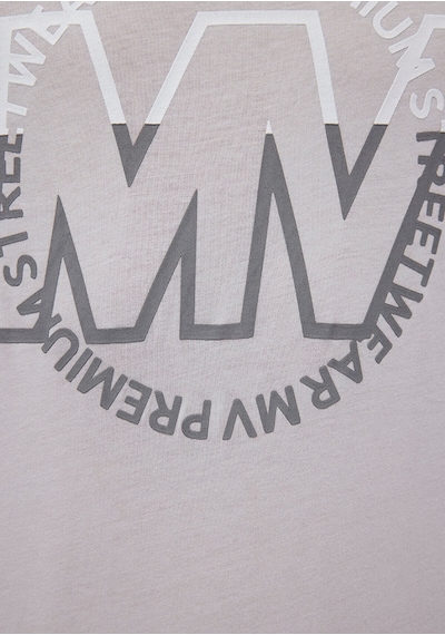 Mavi Logo Baskılı Gri Tişört Regular Fit / Normal Kesim 0610309-80618 Gri-80618