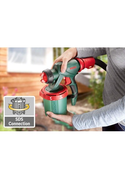 Home And Garden Pfs 5000 E Elektrikli Boya Püskürtme Sistemi, 1.200 Watt, Vernik, Cila Ve Duvar Boyası İçin, Yeşil Genel