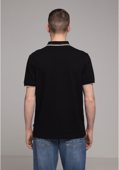 Colin's Colins Regular Fit Polo Yaka Düz Erkek Siyah Kısa Kol Tişört Cl1080027 Q1.v2 Blk