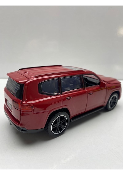 Diecast Metal Oyuncak Araba Toyota Land Cruıser Çek Bırak Model Araç 1:32 Ölçek 15 Cm Diğer