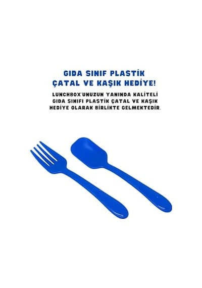 Bento 1030ml Lunchbox Sonic Lisanslı Tek Katlı 2 Bölmeli Paslanmaz Çelik Sefer Tası Yemek Kutu