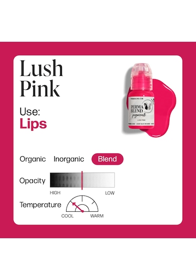 Perma Blend Lush Pink Kalıcı Makyaj Dudak Pigmenti 15ml