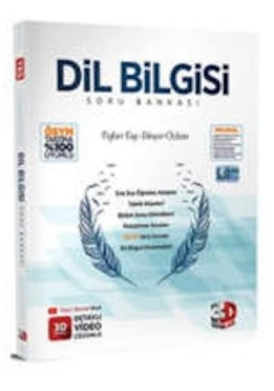3d Yayınları 2024 Dil Bilgisi Soru Bankası