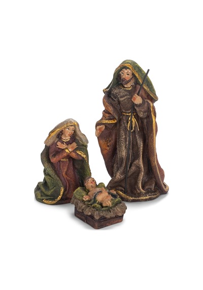 Kurt S. Adler Kurt Adler 9,5 Cm Reçine, 7 Parça Doğum Seti, Noel İçin Çoklu 1