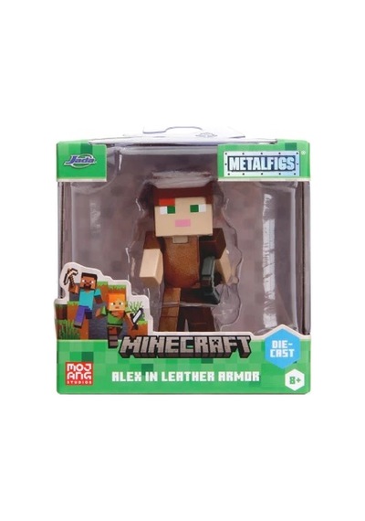Jada Metalfigs Minecraft Metal Die-cast Figürler Alex