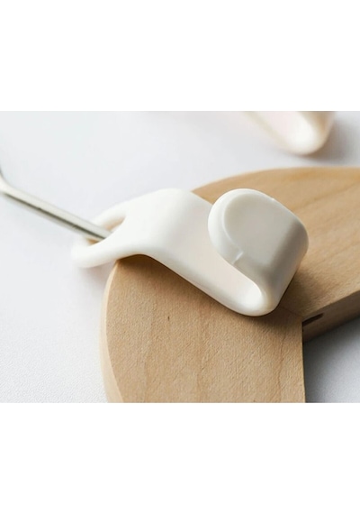 Çok Amaçlı Askı Çoklayıcı Kanca 20 Adet Plastik Beyaz Diğer