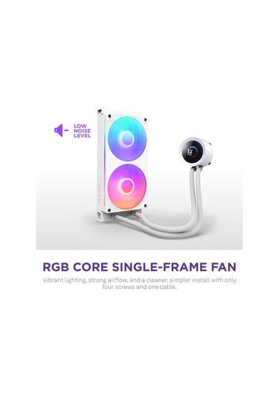 Kraken Plus 240 Rgb - Aıo Cpu Sıvı Soğutucu - 240mm Radyatör - F240 Rgb Çekirdek Tek Çerçeve Fan - Özelleştirilebilir 1,54 İnç Kare Lcd - Amd Am5, Am4 - Intel Lga 1851/1700, 1200/115x - Beyaz Kraken Plus 240 Rgb - Aıo Cpu Sıvı Soğutucu - 240mm Radyatör - F240 Rgb Çekirdek Tek Çerçeve Fan - Özelleştirilebilir 1,54 İnç Kare Lcd - Amd Am5, Am4 - Intel Lga 1851/1700, 1200/115x - Beyaz