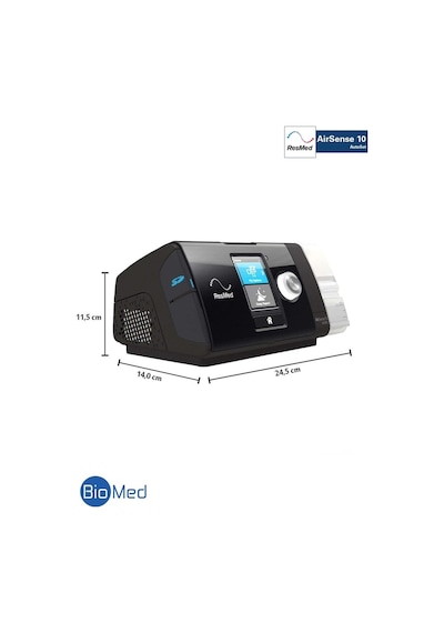 Resmed Airsense 10 Autoset + Humidair Nemlendirici + Airfit N30