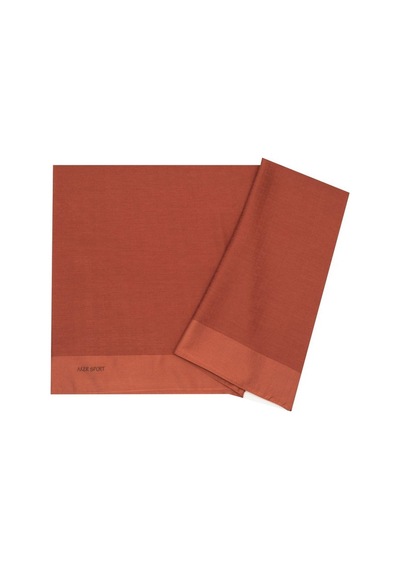 AKER Monogram Moon Şal - 1060400 Kiremit