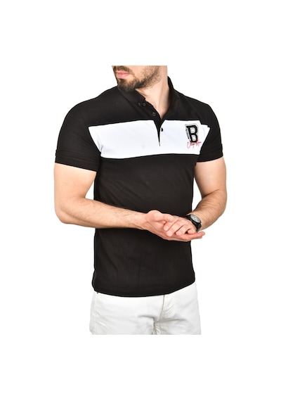 Deepsea Erkek Siyah Slim Fit Nefes Alan Pamuklu Kumaş Dar Kesim Kıvrılmaz Yaka Polo Yaka Tişört 2503019 Siyah Deepsea Erkek Siyah Slim Fit Nefes Alan Pamuklu Kumaş Dar Kesim Kıvrılmaz Yaka Polo Yaka Tişört 2503019 Siyah