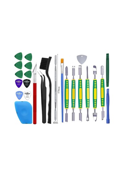 Çok Amaçlı Bilgisayar Tv Notebook Laptop Tablet Telefon Pc Metal Sökme Çubuk Spatula Pena Tamir Onarım Seti68