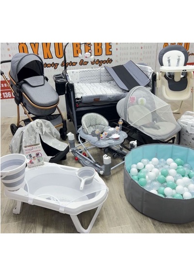 Öykü Bebek Dunyasi 24 Parça Kiddy Yeni Doğan Bebek Çeyiz Seti Full Set