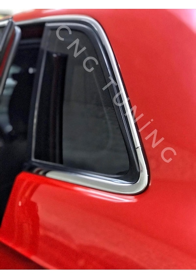 Audi A3 Hb Krom Cam Çıtası Çerçevesi   2013-2020