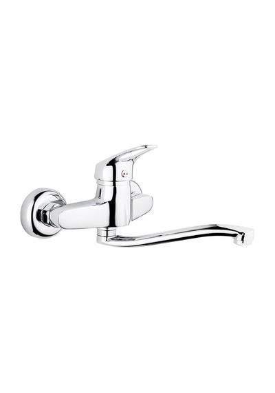 Aqua Mix Aplike Eviye Bataryası Krom