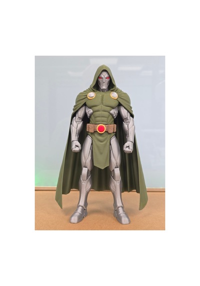Doktor Doom Figür 20cm-3d Baskı-kolleksiyonluk Biblo