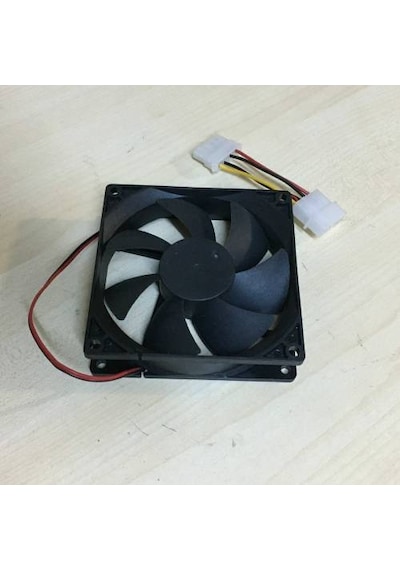 9Cm 12 Volt 2 Pinli Molex Fan 9 Cm Fan 90X90X24Mm
