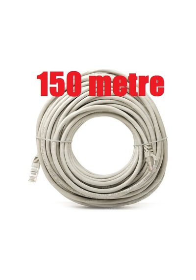 100 Metre Cat6 Internet Patch Kablo Cat 6 Rj45 Utp  Fiber ADLS VDSL Kablo