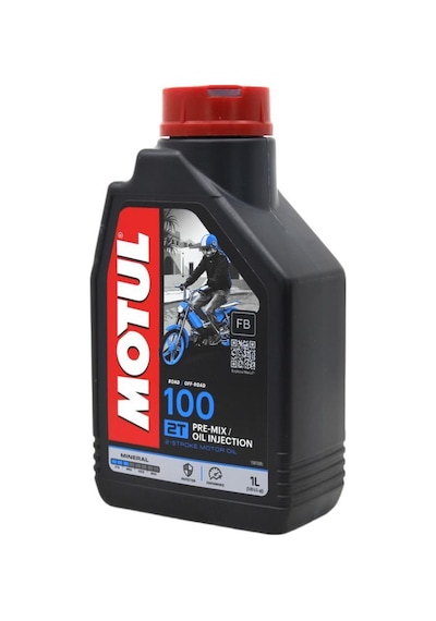 Motul 100 2T 2 Zamanlı Motosiklet Motor Yağı 4 x 1 L