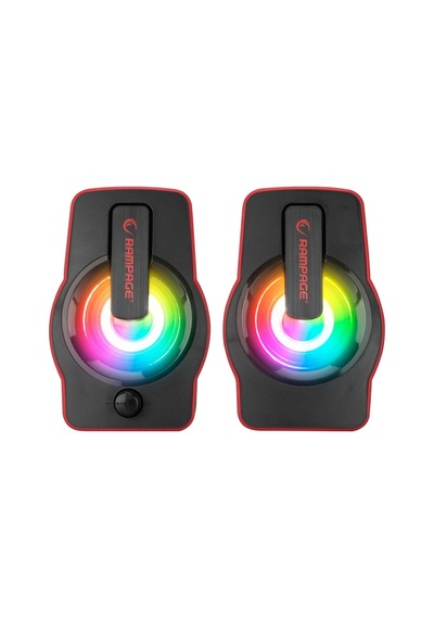 Rampage Rms-G7 Falsetto 2.0 6 Watt Rgb Ledli Kırmızı Multimedia