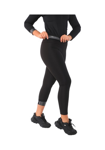 Enenstyle Fashıon Boutıque Termal Sauna Uzun Kol Takım Siyah