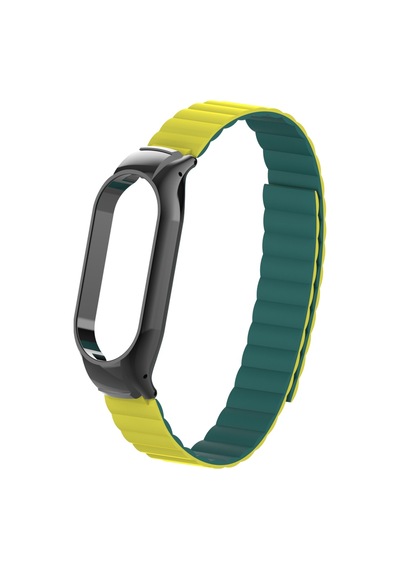 Ekılıf - Xiaomi Mi Band 7 Uyumlu - Kordon Kayış Krd-69 - Açık Yeşil