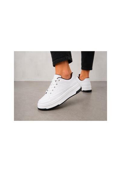 Yalçın Erkek Beyaz Sneaker Günlük Spor Ayakkabı Beyaz - 880220271 Beyaz