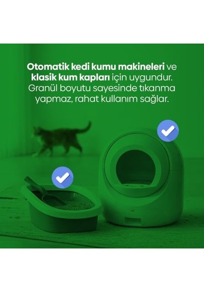 Kokusuz Topaklanan Kedi Kumu 2x10kg