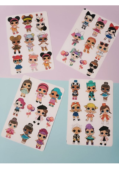 Lol Bebek Etiket Sticker Set